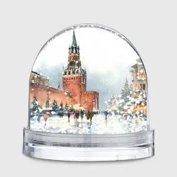 Игрушка Снежный шар Новогодний Кремль  - фото 2