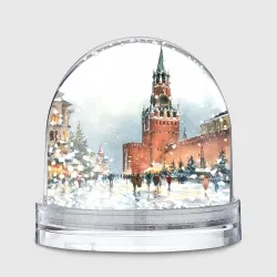 Игрушка Снежный шар Новогодний Кремль 