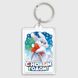 Брелок прямоугольный 35*50 С Новым годом