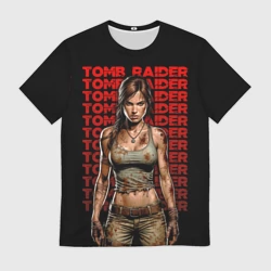 Мужская футболка 3D Lara Croft - расхитительница гробниц