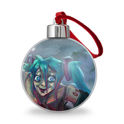 Ёлочный шар Halloween Miku zombie