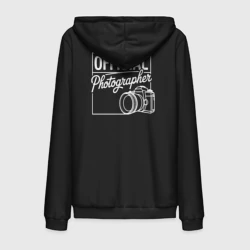 Мужская толстовка на молнии хлопок Официальный фотограф