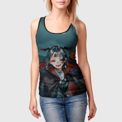 Женская майка 3D Вампирша МаоМао - Монолог Фармацевта аниме Хэллоуин - фото 2