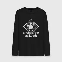 Мужской лонгслив хлопок Massive attack