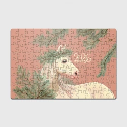 Головоломка Пазл магнитный 126 элементов 2026 белая лошадь