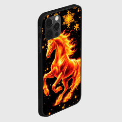 Чехол для iPhone 12 Pro Пылающая лошадь - фото 2