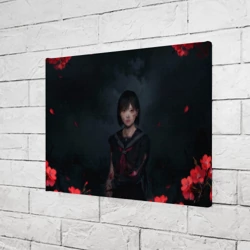 Холст прямоугольный Silent Hill f - главная героиня - фото 2