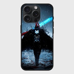 Чехол силиконовый для Apple iPhone 15 Pro матовый Igris solo leveling