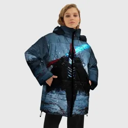 Женская зимняя куртка Oversize Igris solo leveling - фото 2