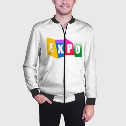 Мужской бомбер 3D Expo Выстовка - фото 2