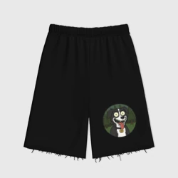 Женские шорты oversize футер хлопок Mr. Pickles dog