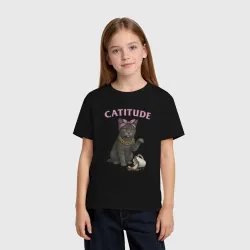 Детская футболка хлопок Catitude - фото 3