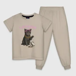 Детская пижама хлопок Catitude
