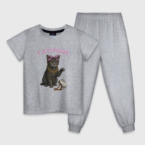 Детская пижама хлопок Catitude