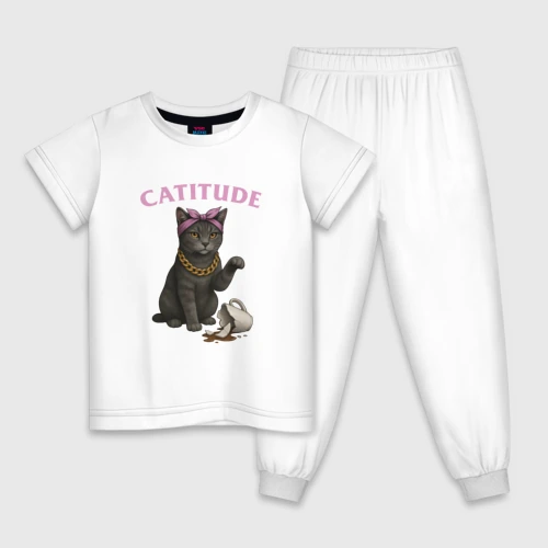 Детская пижама хлопок Catitude