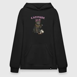 Худи SuperOversize хлопок Catitude