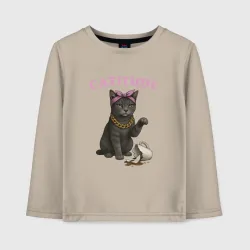 Детский лонгслив хлопок Catitude