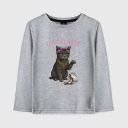 Детский лонгслив хлопок Catitude