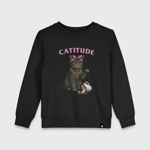 Детский свитшот хлопок Catitude