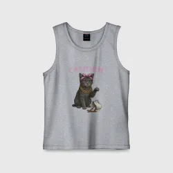 Детская майка хлопок Catitude