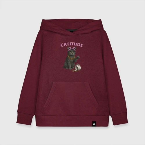 Детская толстовка хлопок Catitude