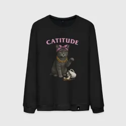 Мужской свитшот хлопок Catitude