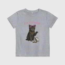Детская футболка хлопок Catitude