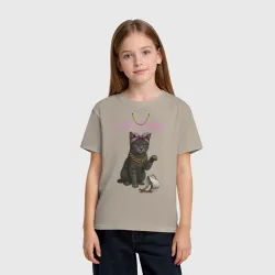 Детская футболка хлопок Catitude Cat - фото 2