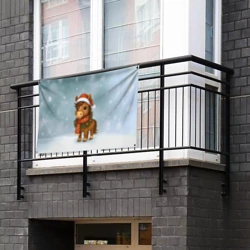 Флаг-баннер Милый конек - фото 2