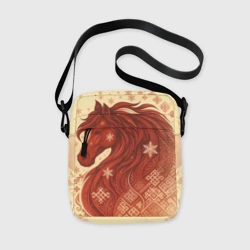 Сумка через плечо 3D Славянский конь