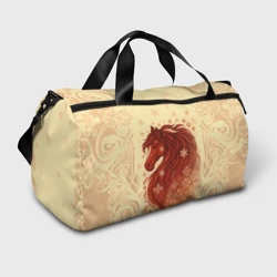 Сумка спортивная 3D Славянский конь