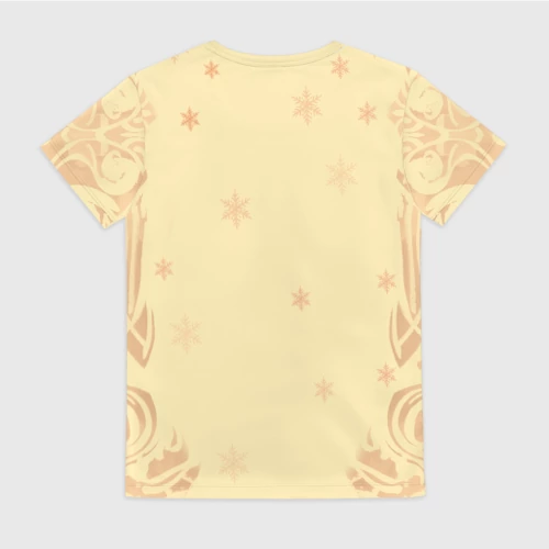 Женская футболка 3D с принтом Славянский конь - картинка 2 Женская футболка 3D Славянский конь - фото 2