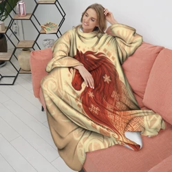 Плед с рукавами Славянский конь - фото 2