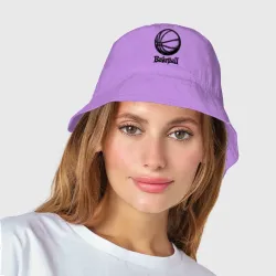 Женская панама хлопок Basketball готический - фото 2