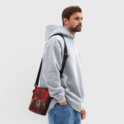 Сумка через плечо 3D Герои и демогоргон Загадочные события финал - фото 2