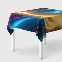 Скатерть 3D Сплавы разноцветные