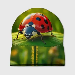 Шапка 3D Солнечное очарование божьей коровки