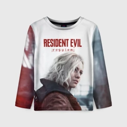 Детский лонгслив 3D Грейс Эшкрофт Resident evil requiem