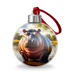 Ёлочный шар Ушастый гиппопотам