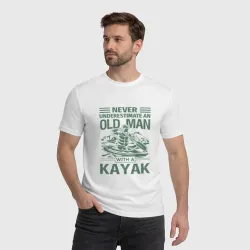 Мужская футболка хлопок Каякинг - фото 2