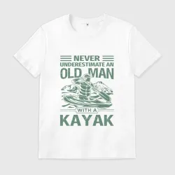 Мужская футболка хлопок Каякинг