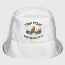 Детская панама хлопок Twin Peaks birding society