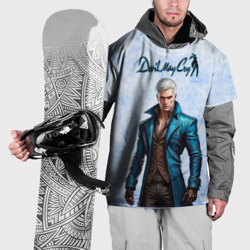 Накидка на куртку 3D Vergil - дьявол может плакать