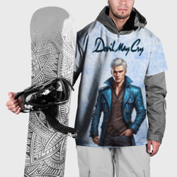 Накидка на куртку 3D Вергилий - дьявол может плакать