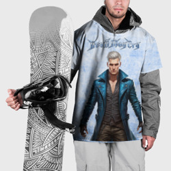 Накидка на куртку 3D Вергилий - devil may cry