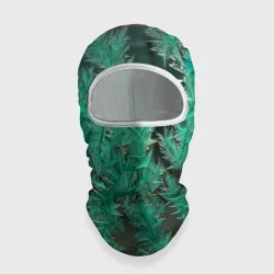Балаклава 3D Узоры изумрудного инея