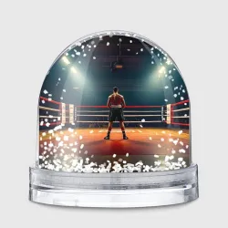 Игрушка Снежный шар Чемпион на ринге