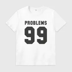 Мужская футболка хлопок 99 problems