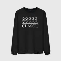 Мужской свитшот хлопок Microphone classic