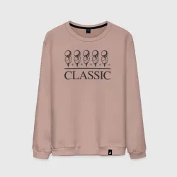 Мужской свитшот хлопок Microphone classic